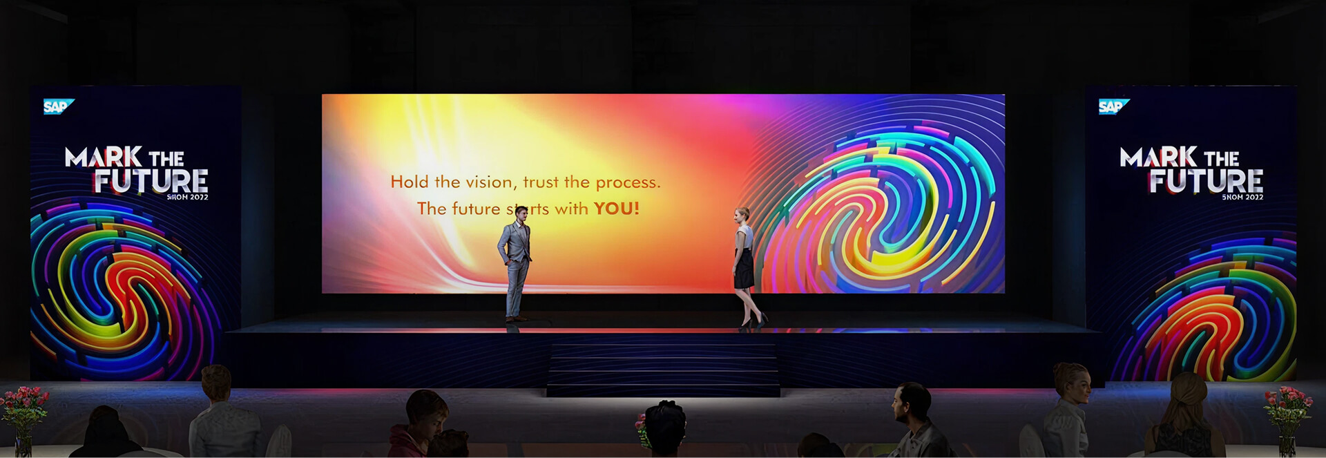 イベントで登壇している写真