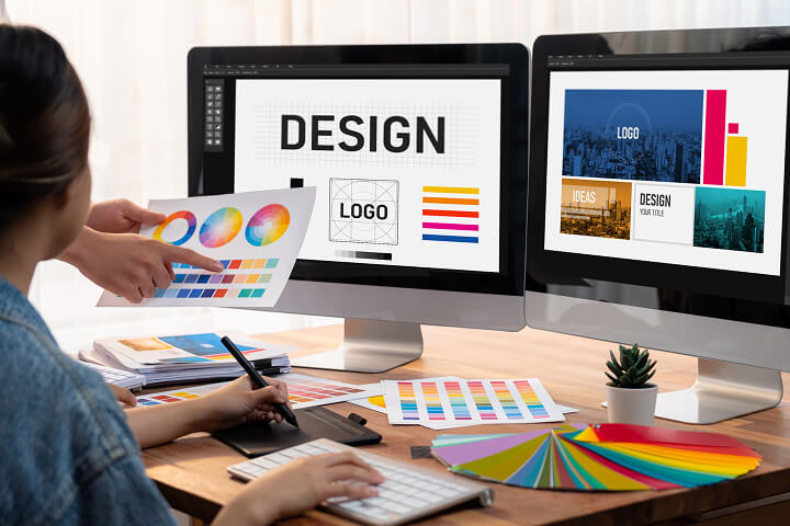 グラフィック広告デザイン