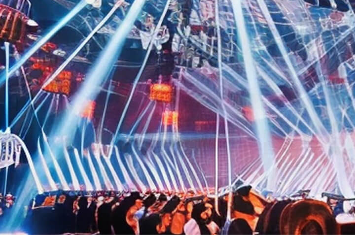 ライブ会場の写真