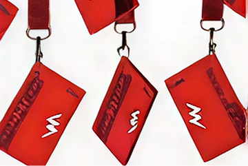 アクリルネームプレート